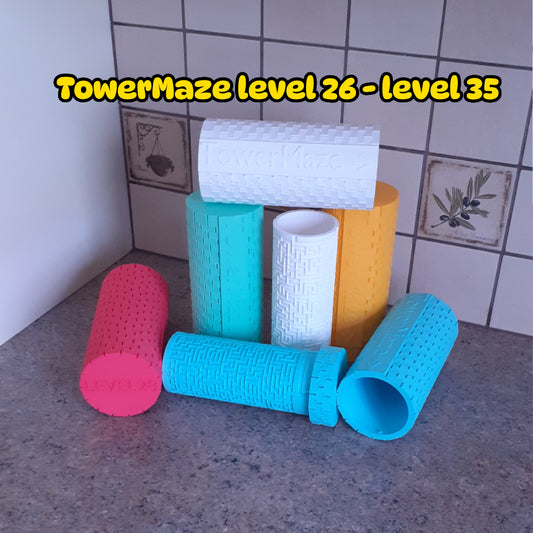 TowerMaze Level 26 to Level 35