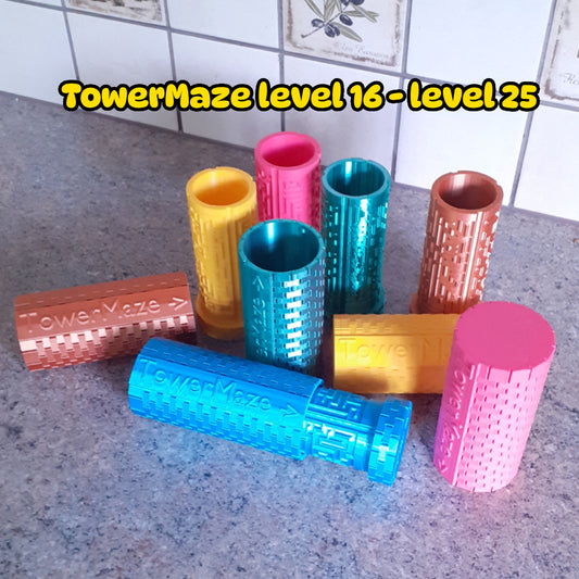 TowerMaze Level 16 to Level 25