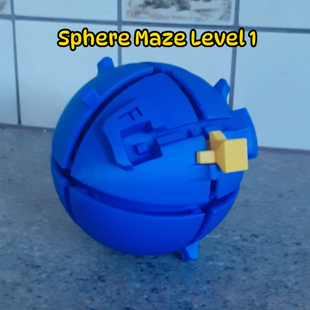 Sphere Maze Level 1 to Level 5