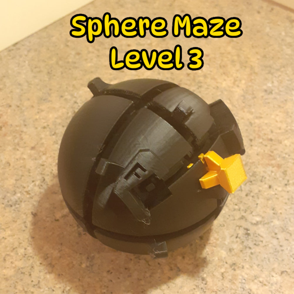 Sphere Maze Level 1 to Level 5