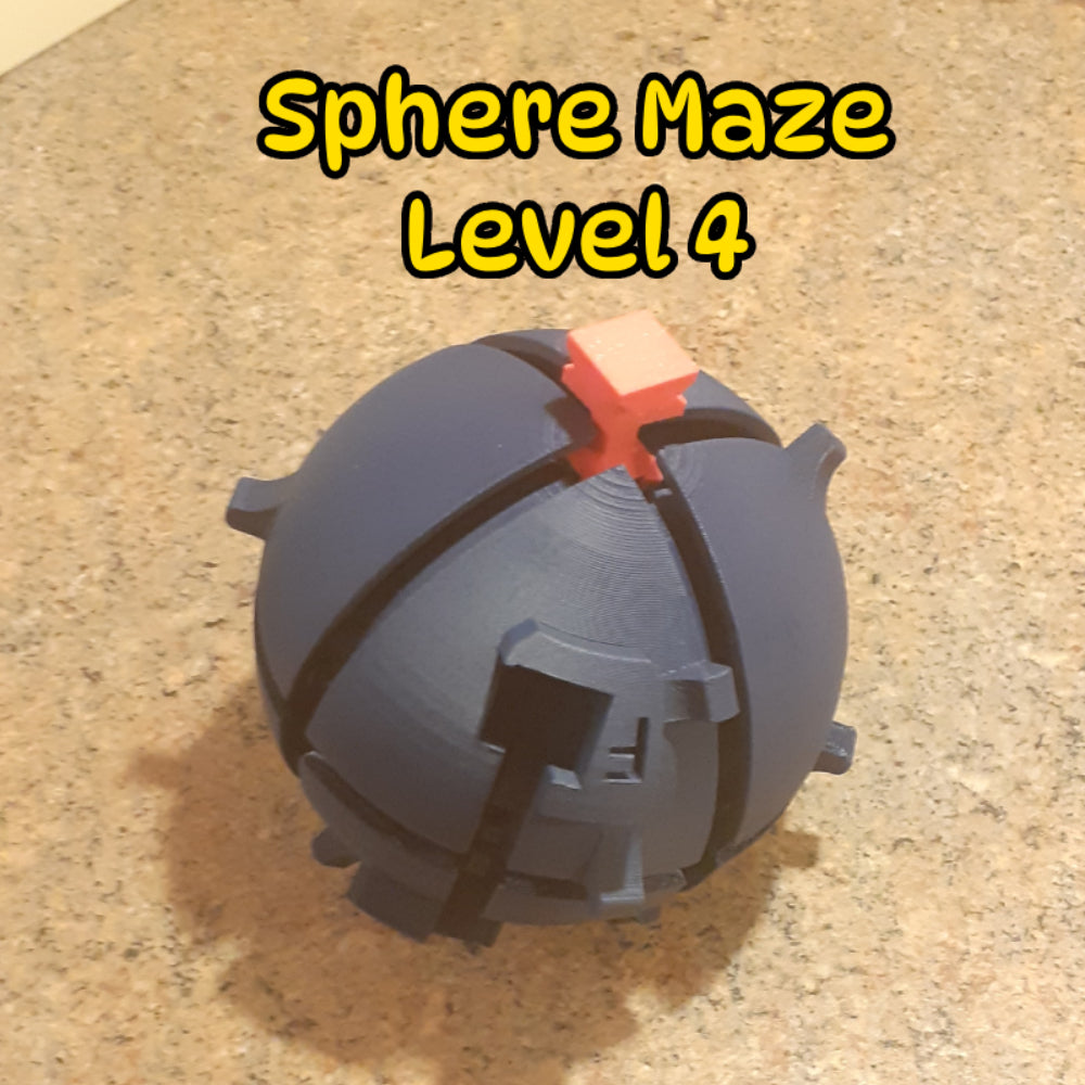 Sphere Maze Level 1 to Level 5